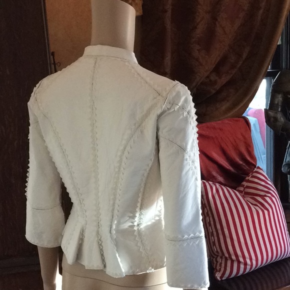 - J Mendel leather lace bespoke jacket - Picture 4 of 5